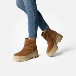 Bootie with warm lining