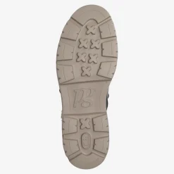 Lace-up ankle boot with warm lining