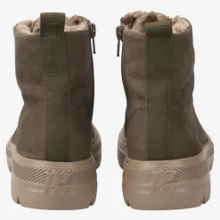 SUPER SOFT lace-up ankle boot with warm lining